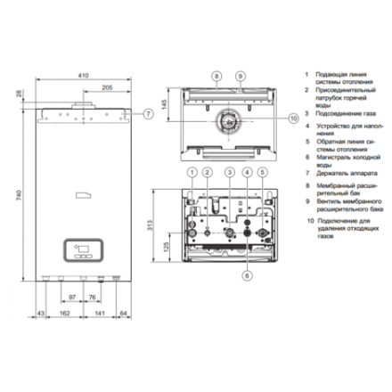 Газовый котел Protherm Гепард 23 MOV (atmo) в Слуцке