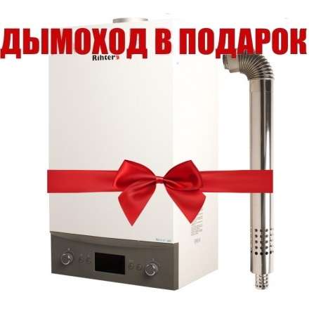 Газовый котел Rihters Econom 26 с дымоходом в Слуцке