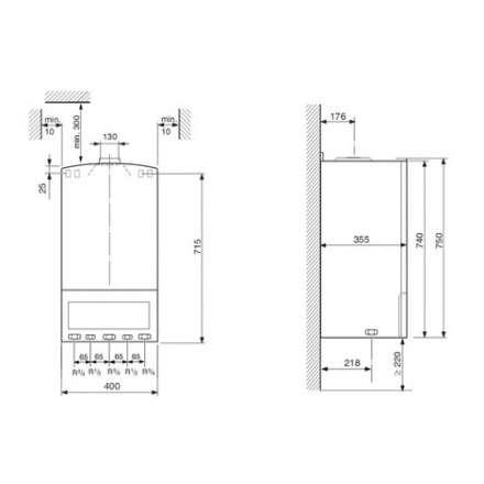 Газовый котел Bosch GAZ 4000 ZWA 24-2 K в Слуцке