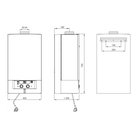 Газовый котел Bosch GAZ 3000 W ZW 14-2 DHAE в Слуцке
