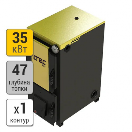Твердотопливный котел LTEC Eco 35 в Слуцке